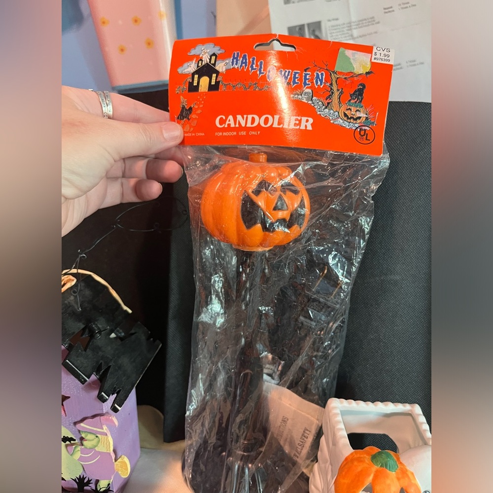 Vintage Candolier Pumpkin light in original packaging! - Picture 2 of 4